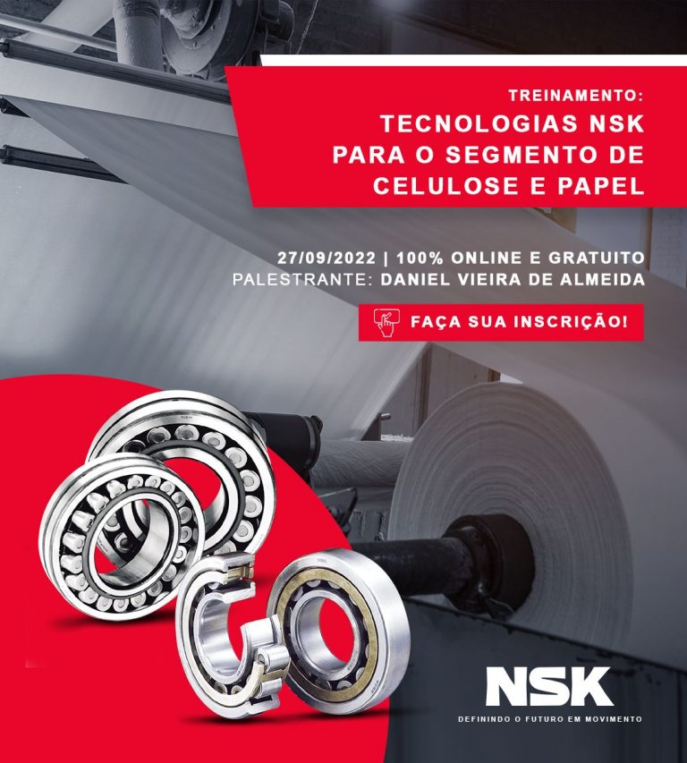 Tecnologias para rolamentos no setor de celulose e papel são temas de webinar gratuito