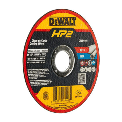 DEWALT - Discos Abrasivos de Corte HP2