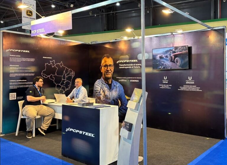 Brasmin 2025 – Presença global: PCP Steel reforça marca e amplia mercados em eventos internacionais e nacionais