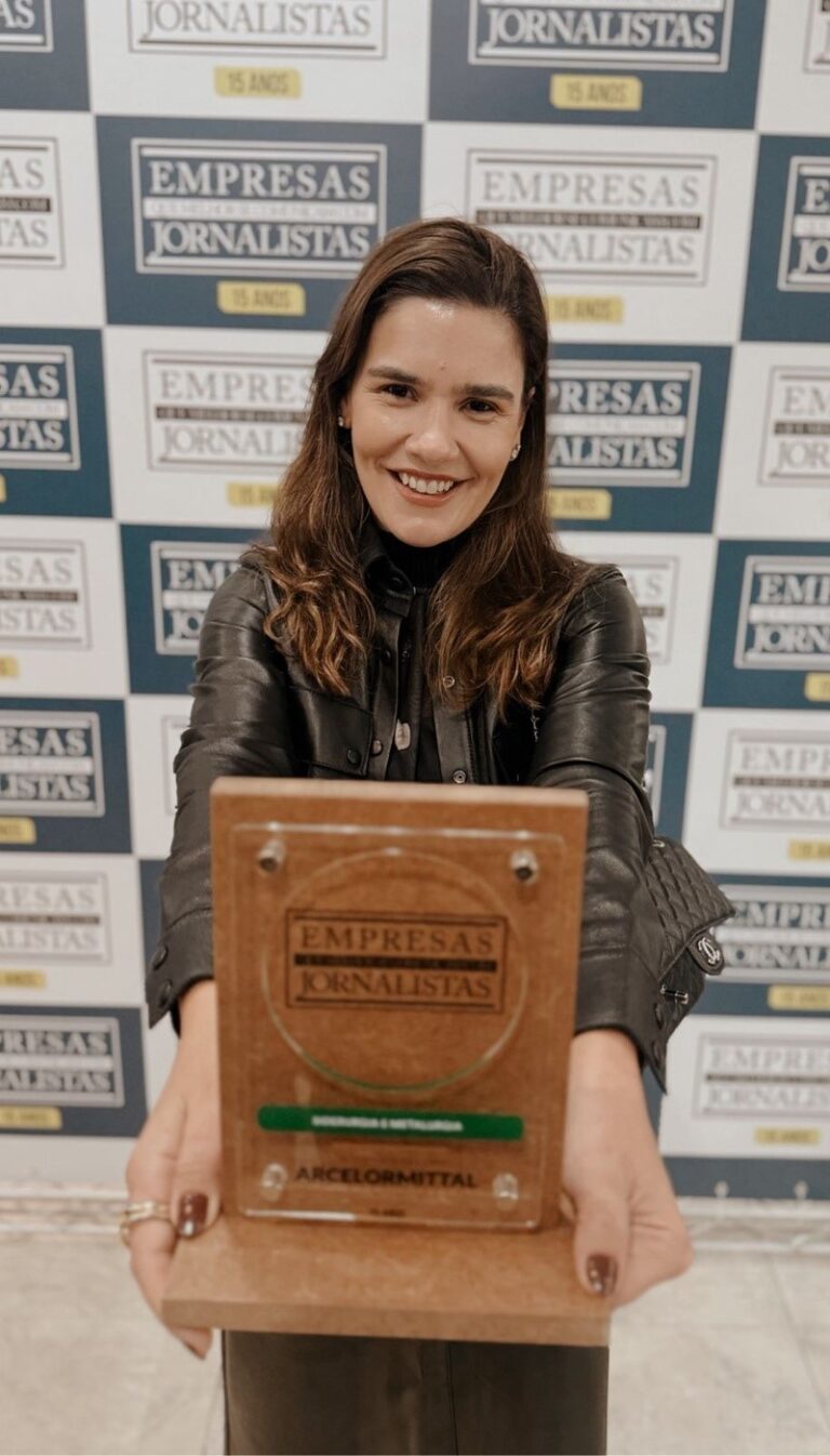 ArcelorMittal é novamente reconhecida na premiação “Empresas que Melhor se Comunicam com Jornalistas”