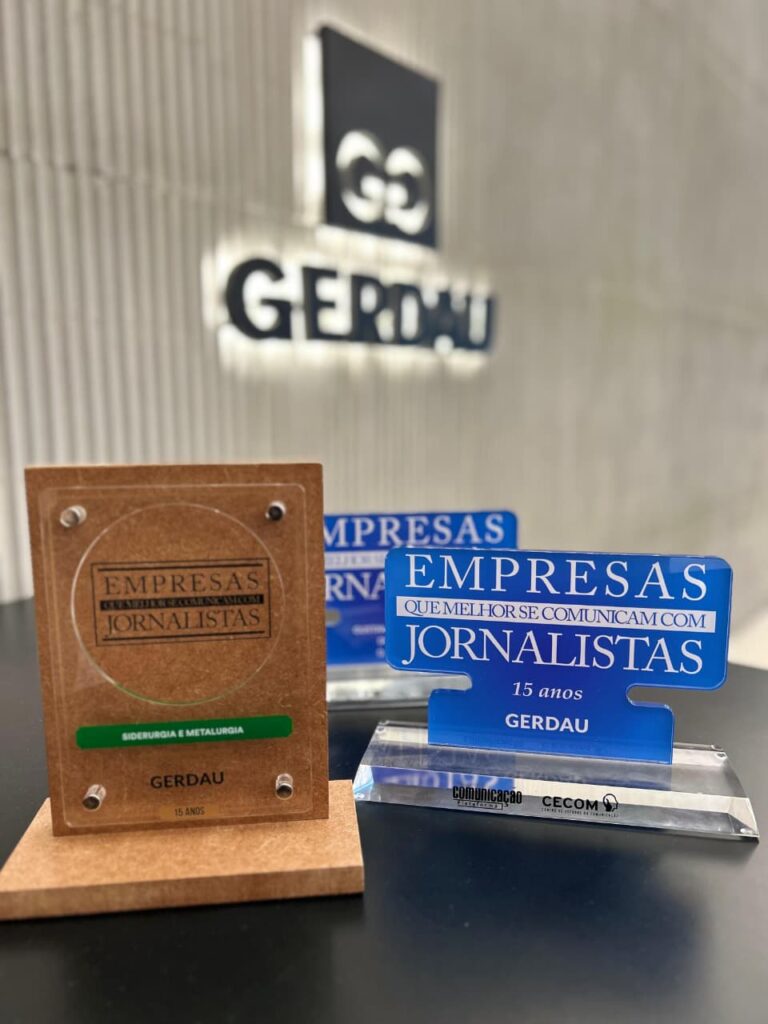 Gerdau é reconhecida como uma das empresas que melhor se comunicam com jornalistas
